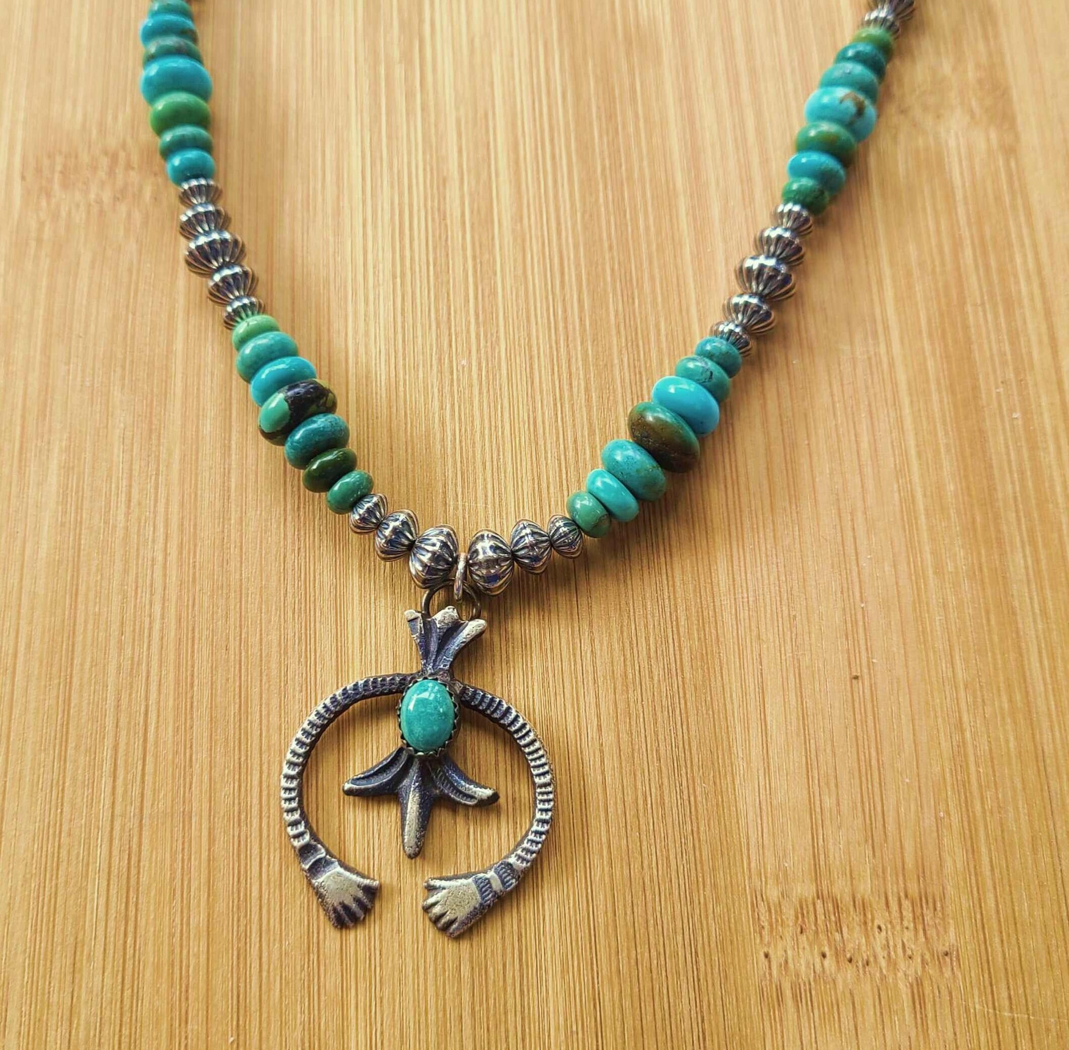 EL Billah ターコイズナジャネックレストップ NAVAJO ナバホ EL Billah ターコイズナジャネックレストップ NAVAJO ナバホ