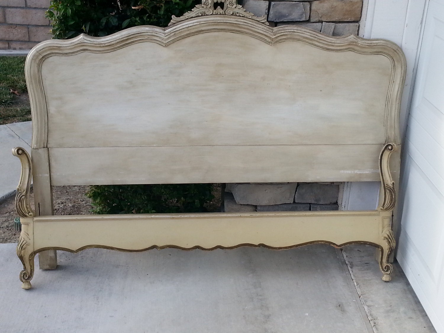 Vintage French Provincial Full/Queen Bed Etsy