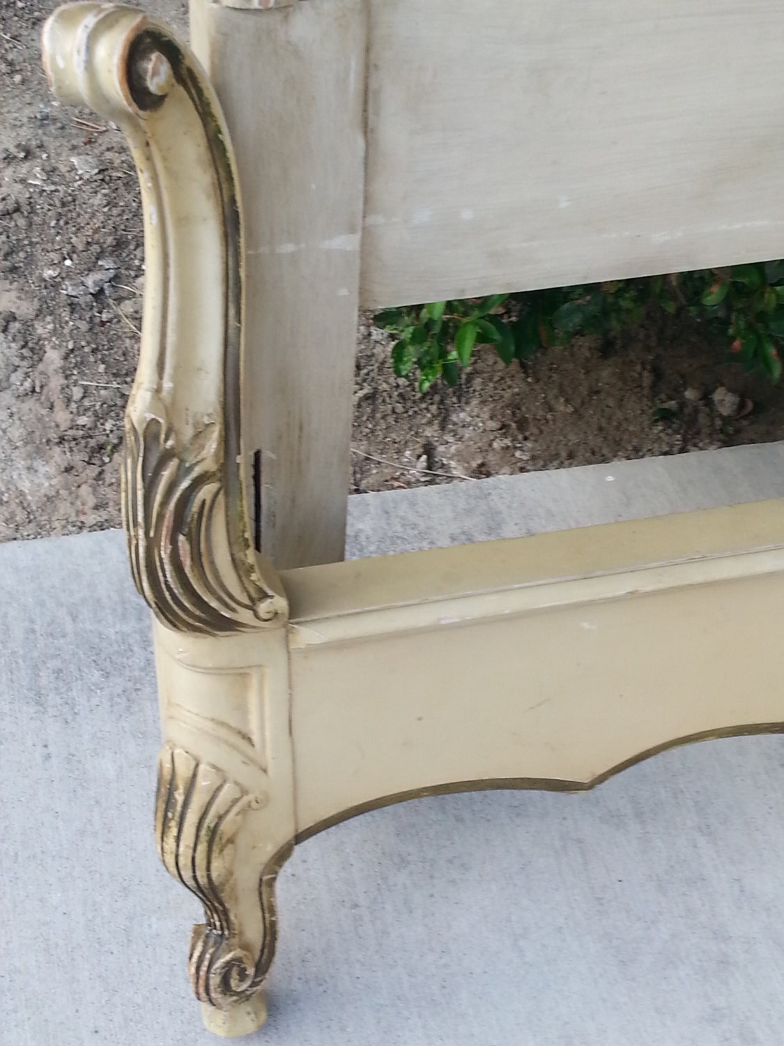 Vintage French Provincial Full/Queen Bed Etsy
