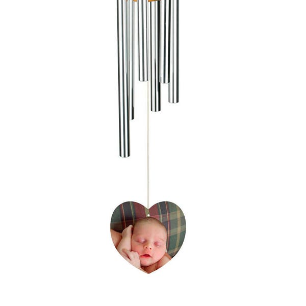 Grandmother Wind Chime, Personalised Wind chime, Custom Wind Chime, Personalized Wind chime, Photo wind chime