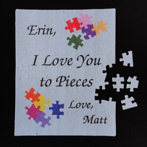Personalized PUZZLE, Gift for Boyfriend, Gift for Girlfriend, Gift for Child,