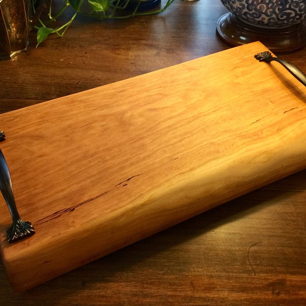 Live Edge Cherry Charcuterie Board