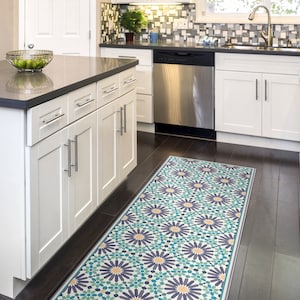 Non slip Marble Printed Floor Mat For Kitchen And - Temu