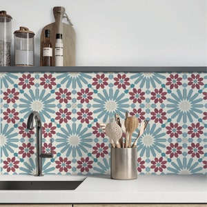 Anatolia Border Peel & Stick Tile Stickers Kitchen Bathroom Backsplash  Floor Stair Waterproof Removable Decals, DIY Vinyl Renters Home Décor 