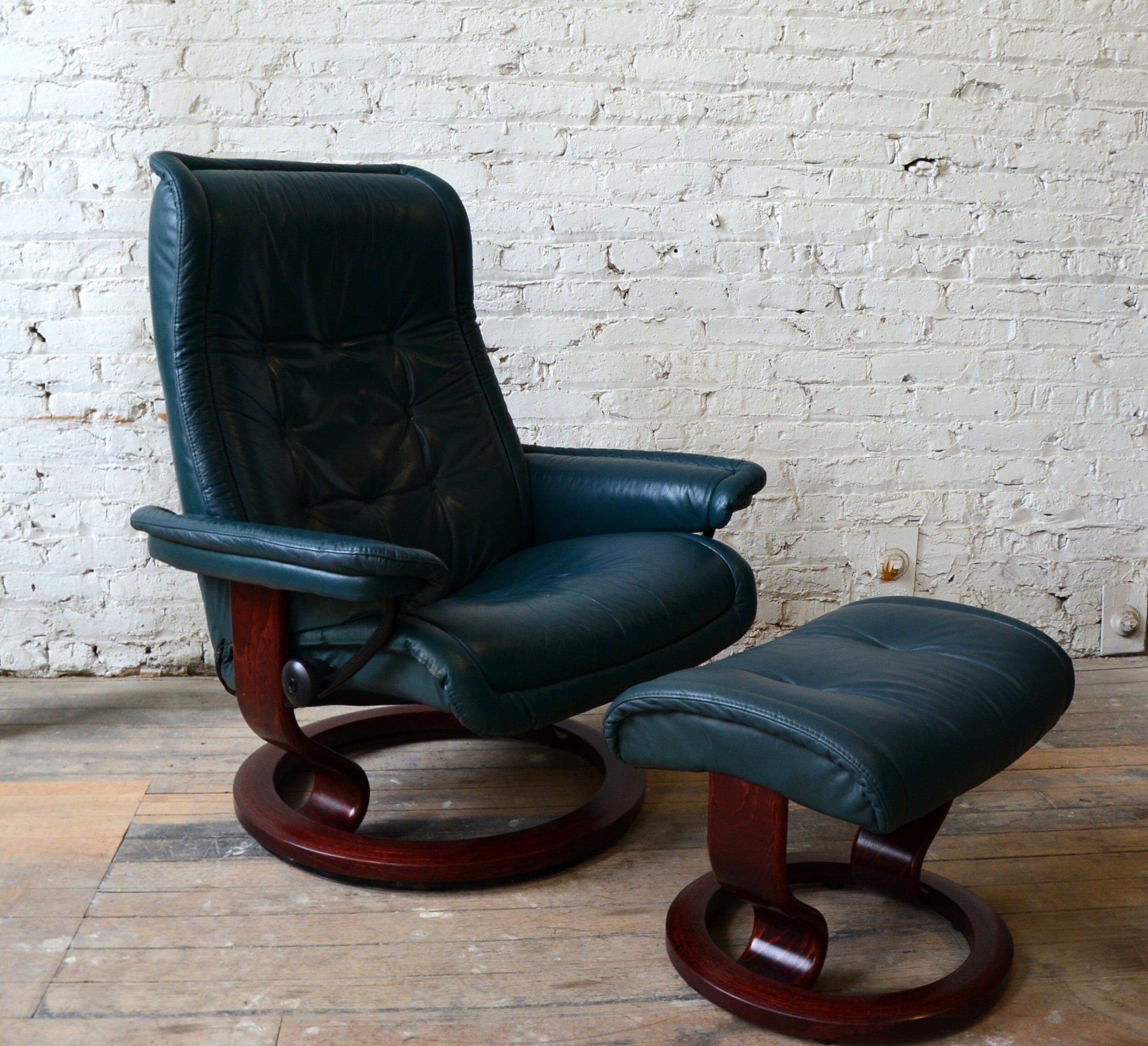 Ekornes Stressless Danish Leather High End Recliner Chair 50