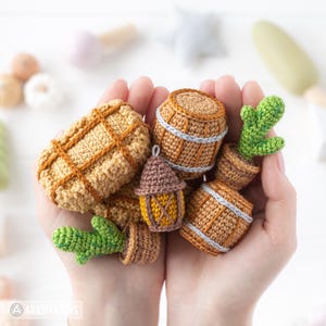 7-in-1 Nativity Crochet Pattern Set Stable Goatling Elephant DIY ...