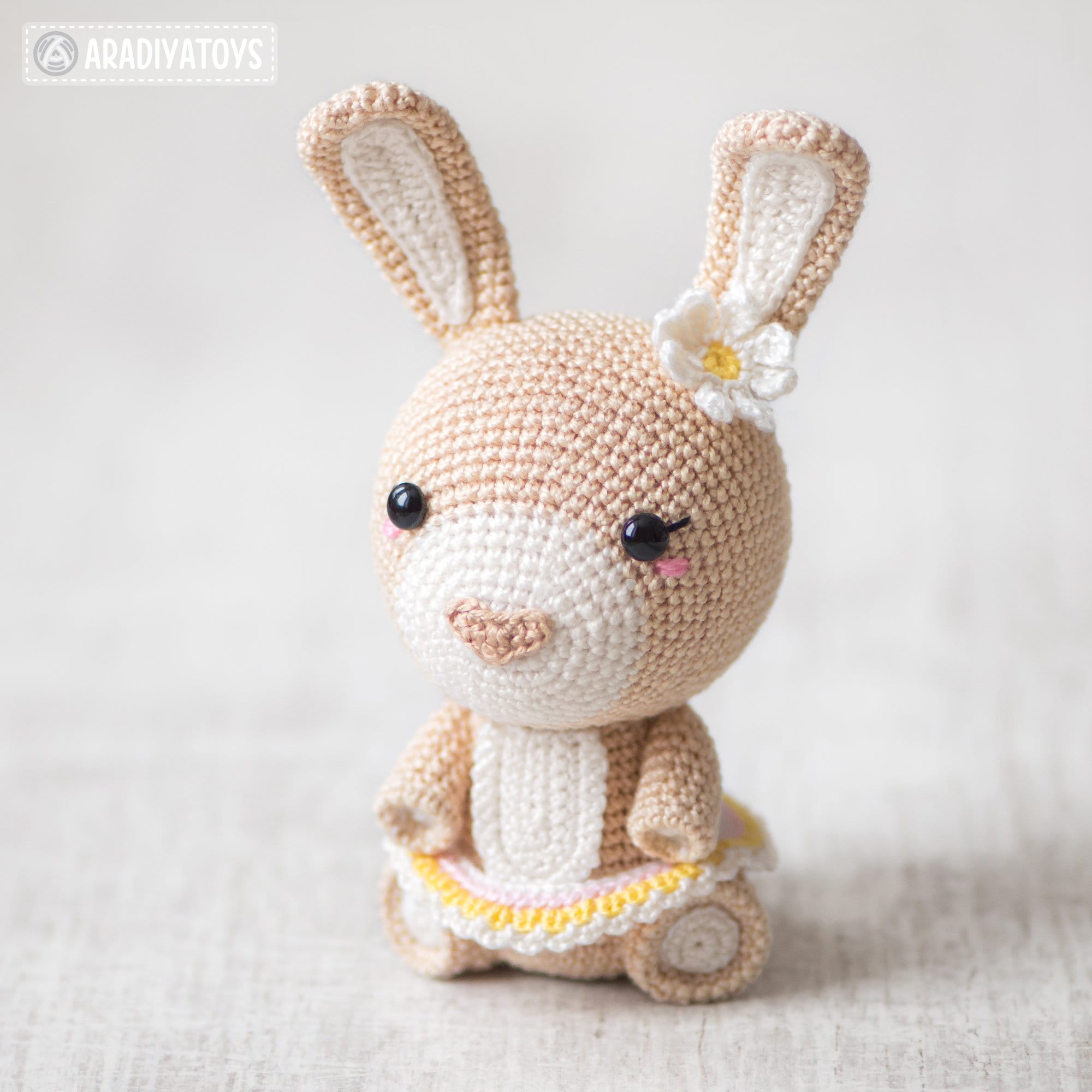 Crochet Pattern of Bunny Emma From aradiyatoys