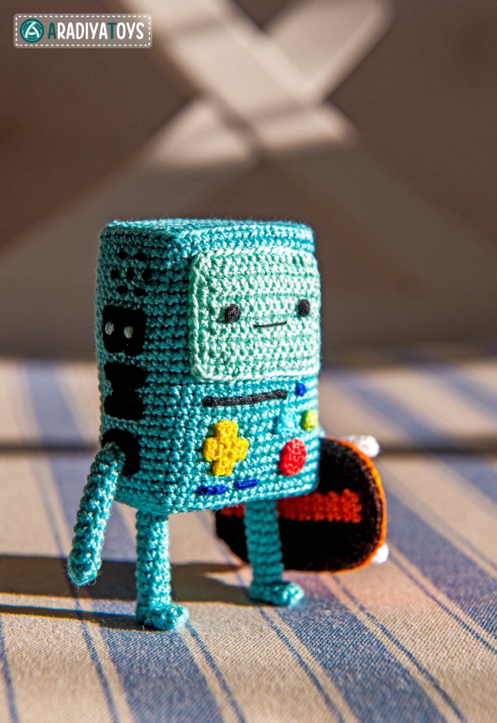 Crochet Pattern of BMO from Adventure Time Etsy