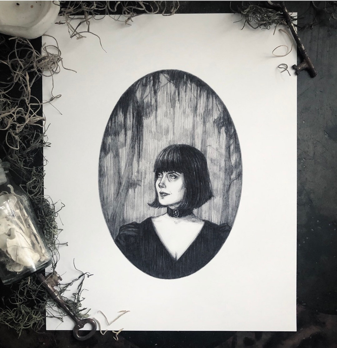 Anne Rice - Fine Art Print - Gothic Author - the Vampire Chronicles ...