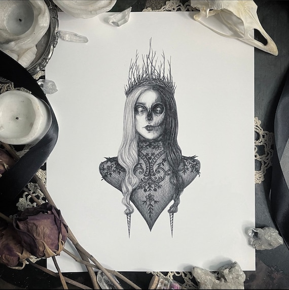 I give you the Princess of Asgard Goddess of Death HELA    rTattooDesigns