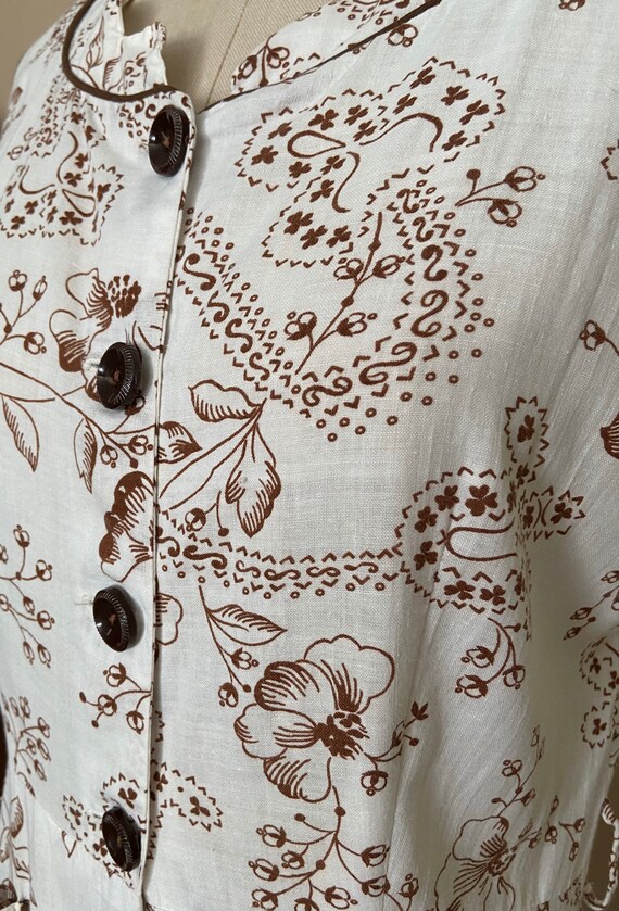 1950s Tiki House Dress