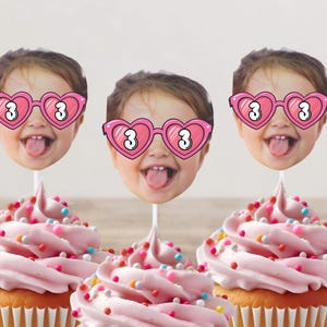 Threenager Cupcake Toppers | 3rd Birthday Party Decorations | Little Miss Threenager Banner Drink Stirrers Confetti