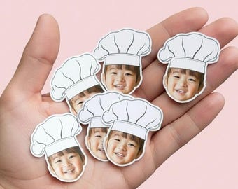 Chef Face Confetti | Pizza Party Decorations | Cooking Birthday