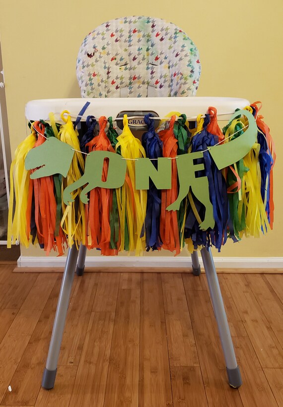 dinosaur high chair