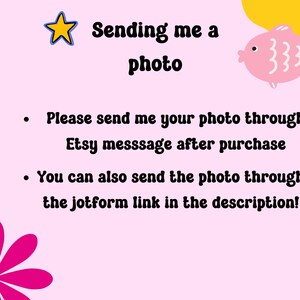 sending me a photo for your funny face banner - 50th birthday