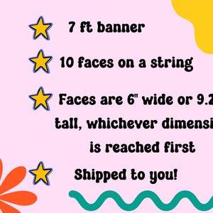 the 60th birthday banner is 7 ft long
