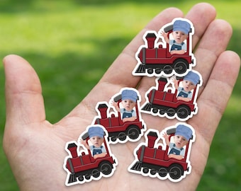 Train Conductor Confetti and Party Decorations| | Boy Riding Train | Face Decor