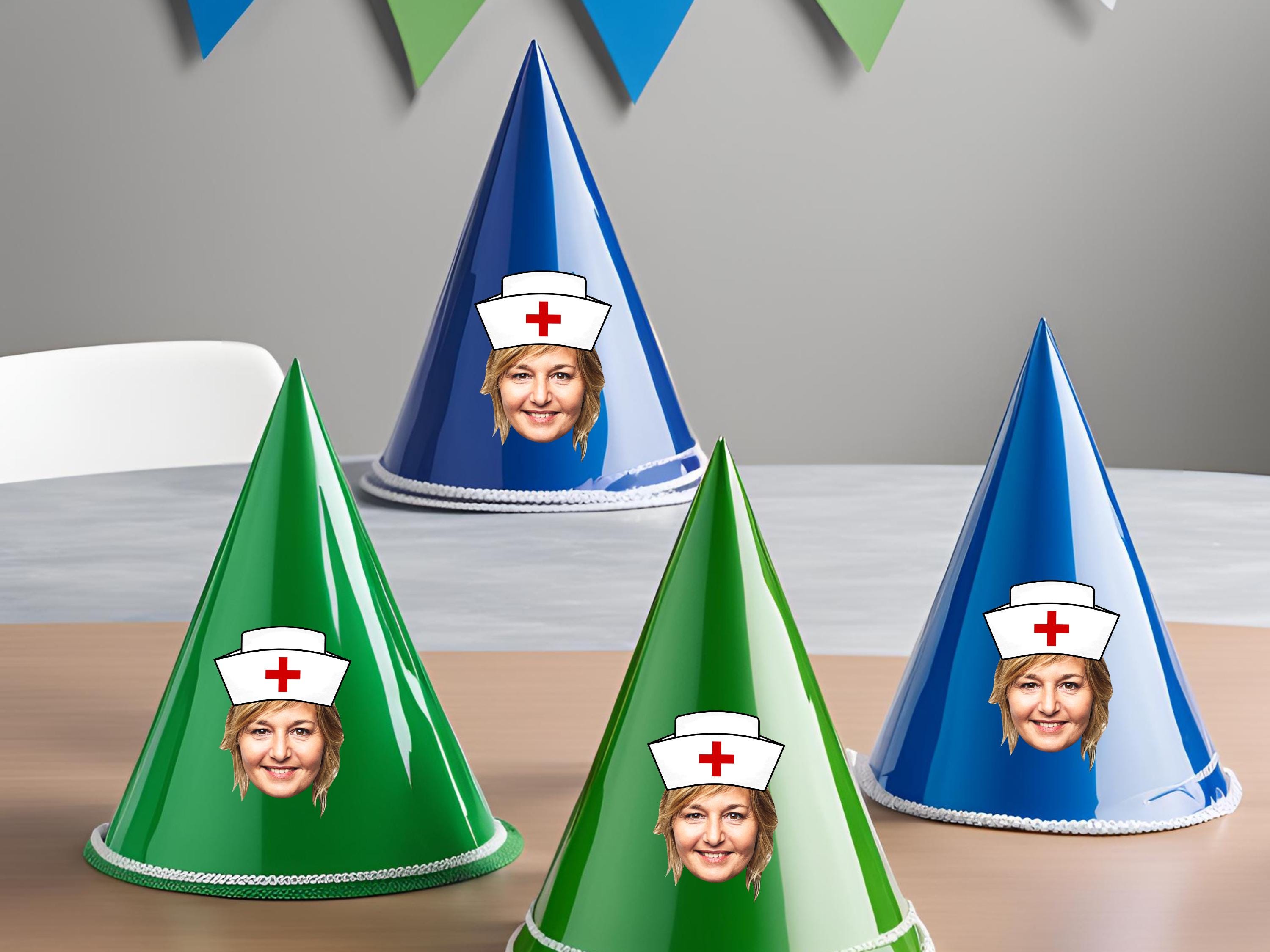 Nurse Graduation Stickers | Nurse Face Stickers for Party Favors ...