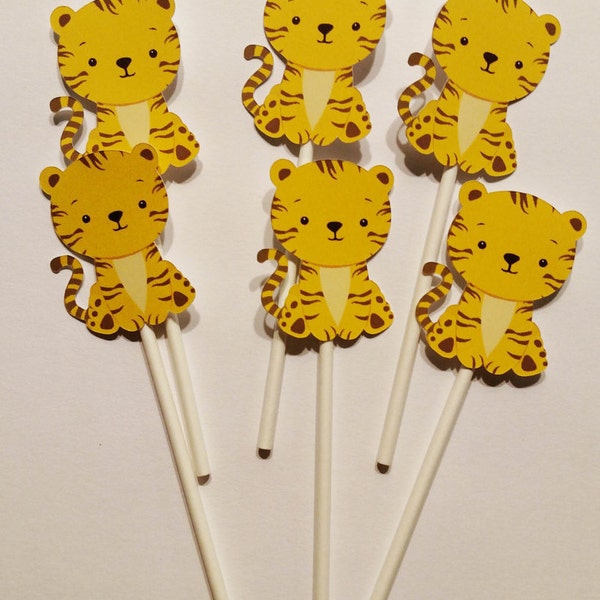 Tiger Cupcake - Etsy