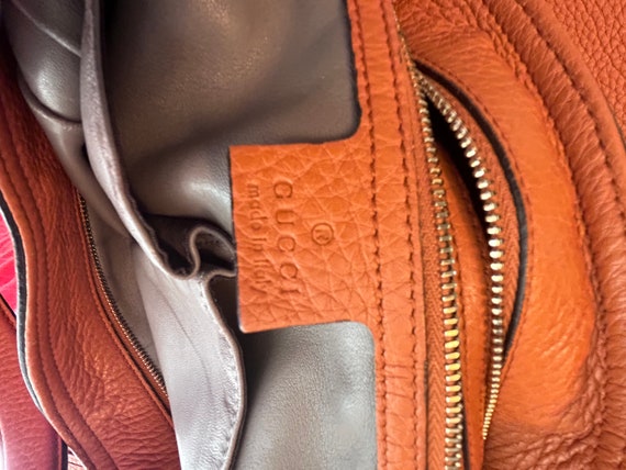 Gucci caramel handbag - image 9