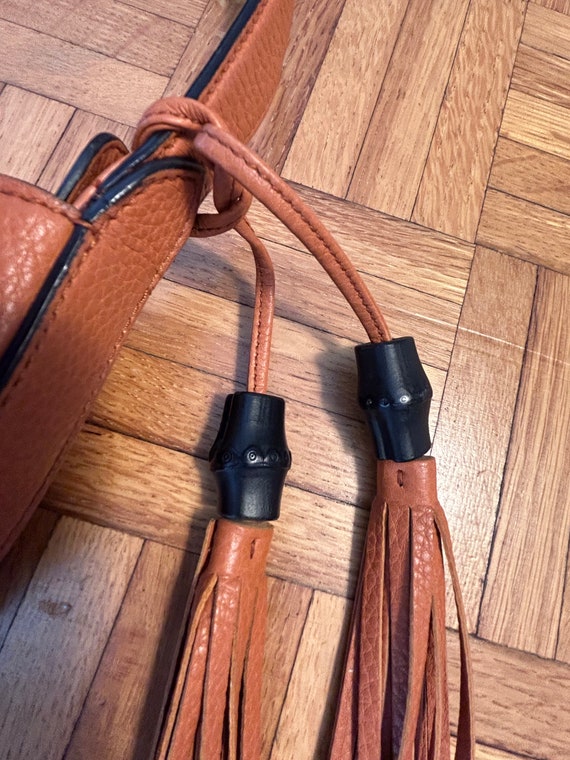 Gucci caramel handbag - image 5