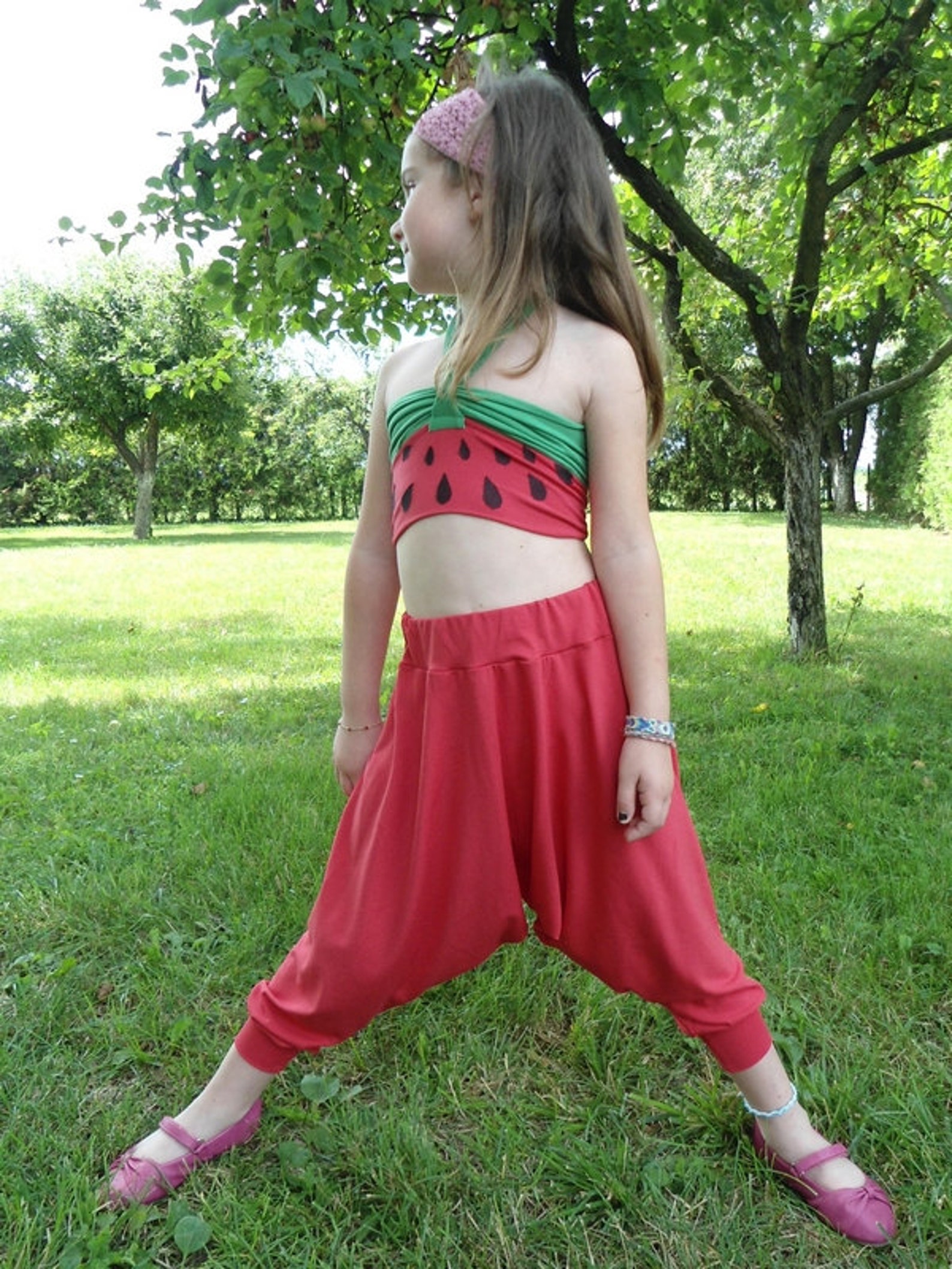Baby girl harem pants pattern/ PDF/ Abigail baggy pants / Etsy