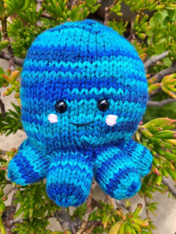 Octopus Crotchet //one-of-a-kind Octopus. Stuffed Animal. Hand Made. Crochet. One of A Kind  main image 2