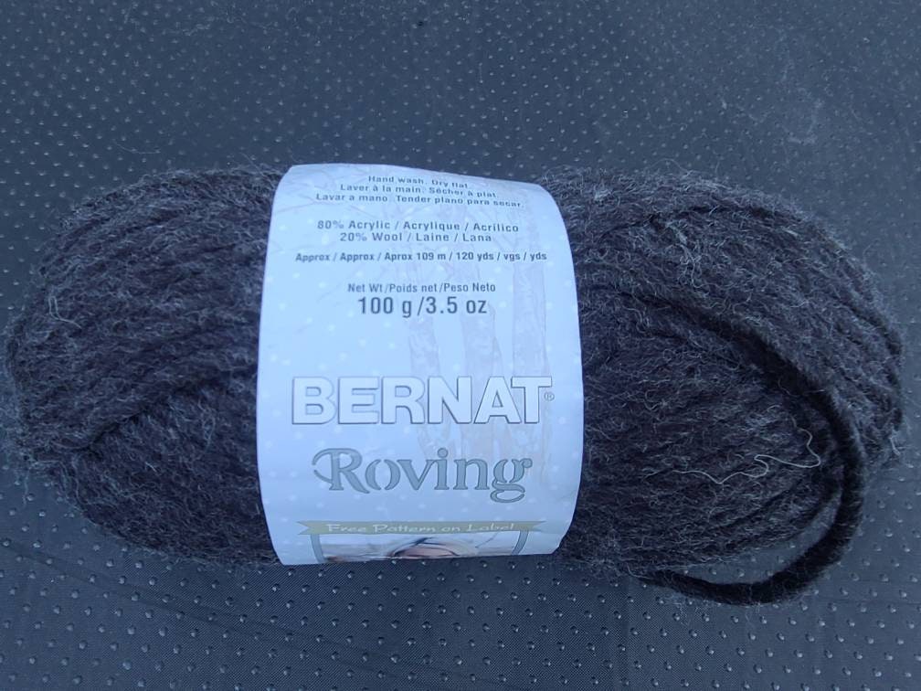 Bernat Roving Yarn Flint dark Gray Brand New Ready to Ship Etsy