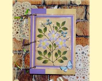Junk Journal | Handmade | Memory Keepsake | Journal Book