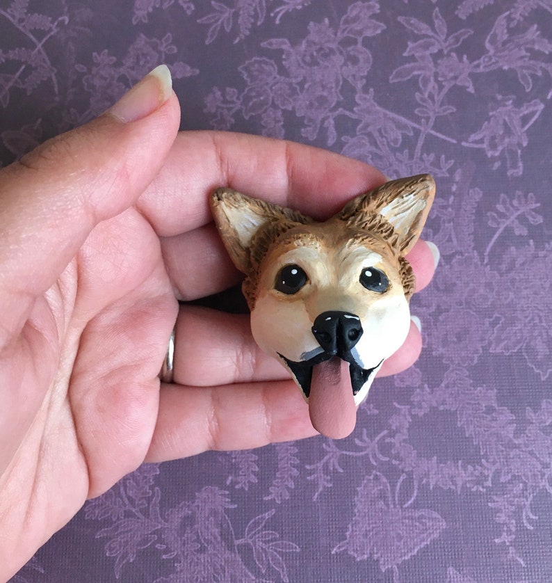 Custom Pet Dog Cat Polymer Clay Sculpture Pet Etsy