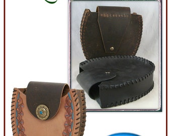 PATTERN - Arcadia Belt Bag - leathercraft template - instant download - PDF ONLY