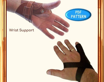 PATTERN - Perfect Pairings -Wrist Support plus Stitching Glovelettes - PDF ONLY