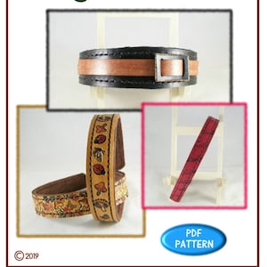 PATTERN - Leather Headband - leatherwork - PDF pattern download ONLY