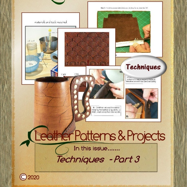 Leather Techniques Etsy