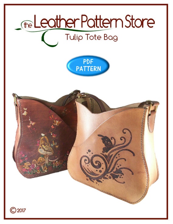 tulip tote bag pattern