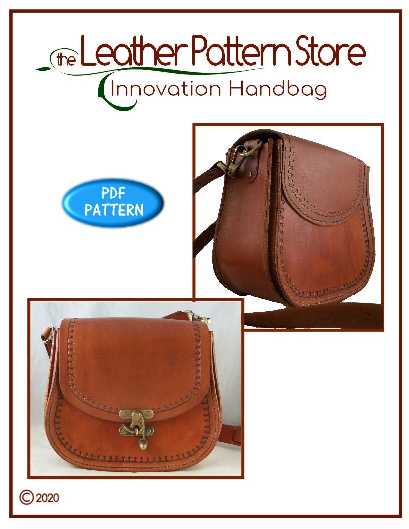 Leather Stitching and Tooling patterns, Buildable-Linkable pattern templates