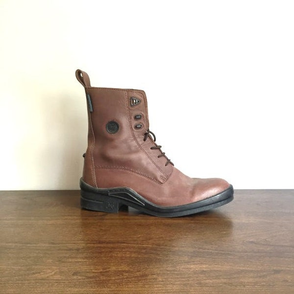 Vintage RARE Elite Equestrian Leather Boots