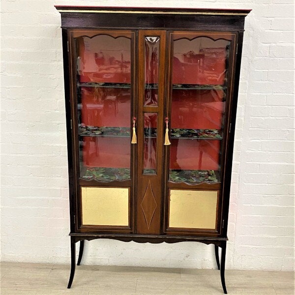 Red Chinese Cabinets Etsy UK