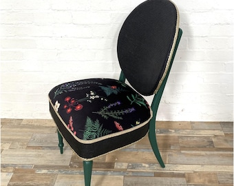 Upcycled French Style Lloyd Loom Chair, Supports Charity