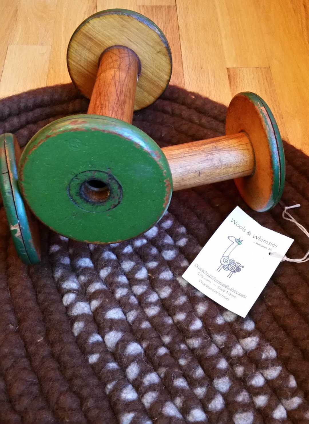 Handmade Llama Wool Rug: Braided Oval Brown Beige Rug (40x20) - Etsy UK