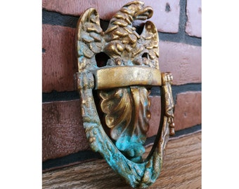 Vintage Brass Eagle Door Knocker