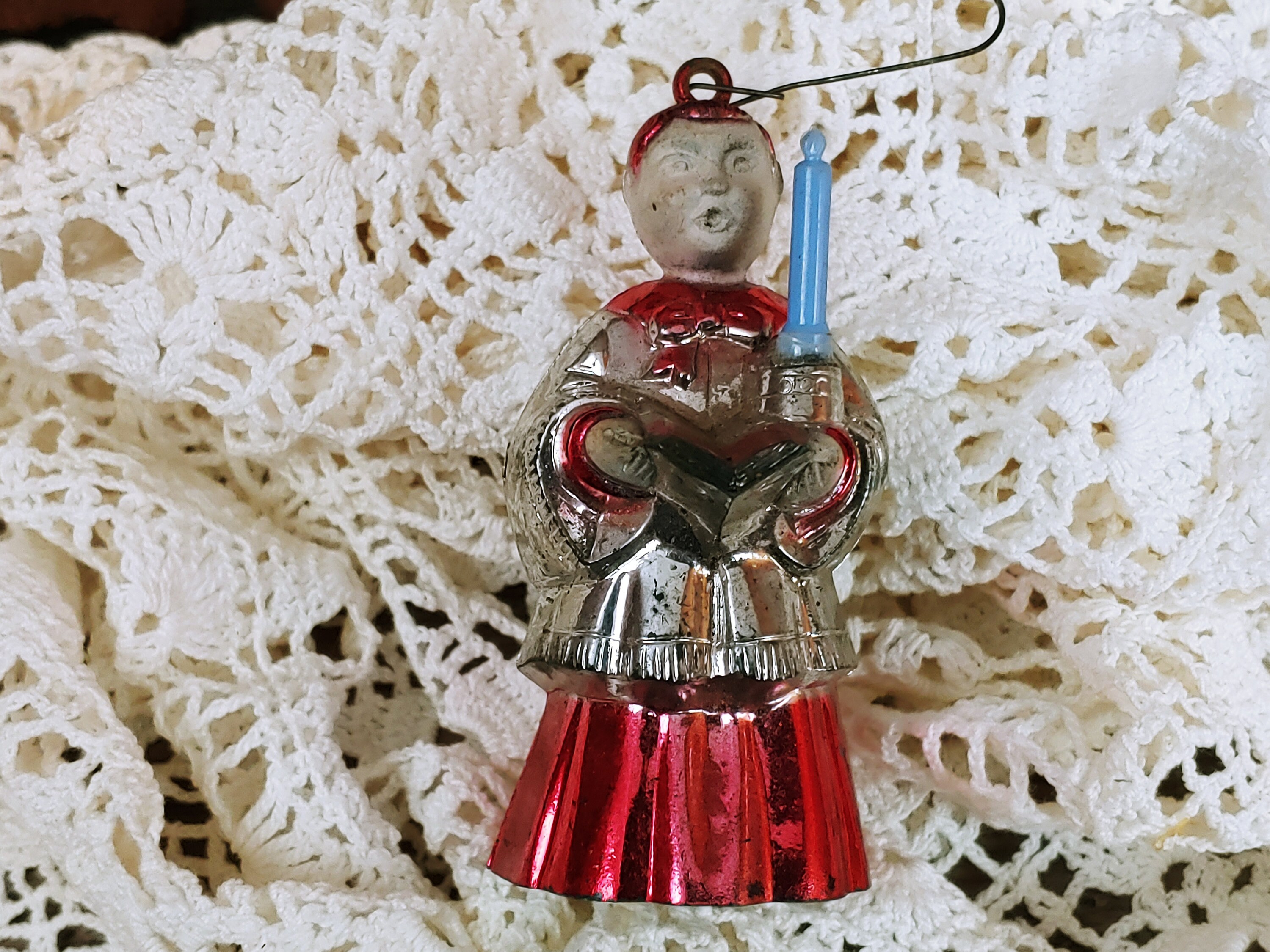 Vintage Choir Boy Christmas Tree Ornament Etsy