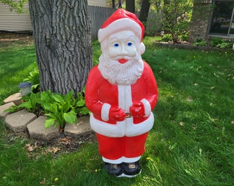 Vintage Don Featherston Blow Mold Christmas Santa