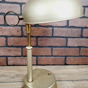 Industrial Mid Century Bronze Desk Lamp image 8