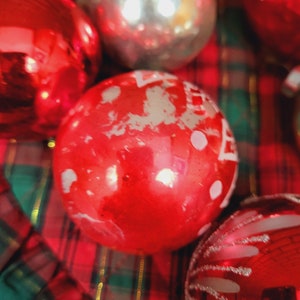 17 Vintage Glass Christmas Ornaments image 6