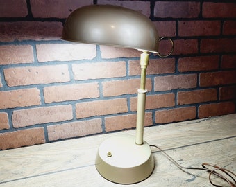 Industrial Mid Century Bronze Desk Lamp