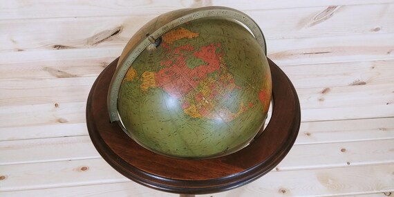 Floor Standing Replogle 16 Inch Diameter Comprehensive Globe Etsy