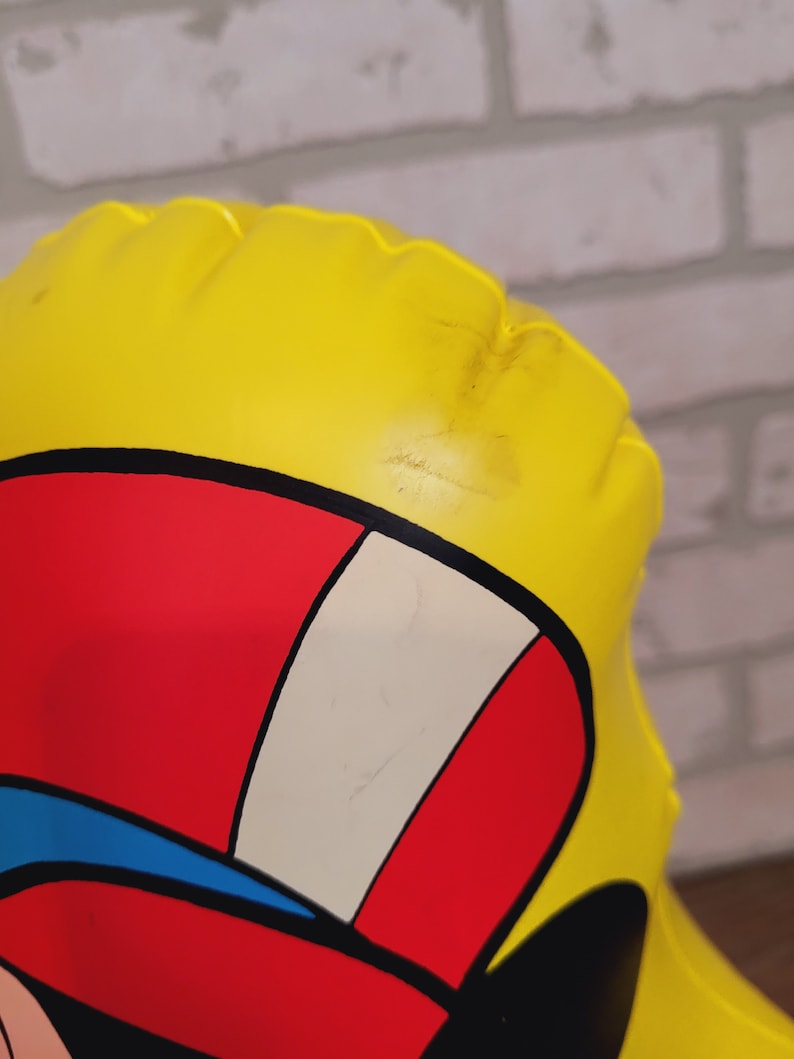 Vintage 1988 Mickey Mouse Diamond Jubilee World on Ice Inflatable Toy bild 2