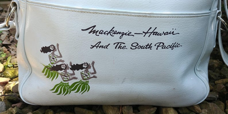 Mackenzie Hawaii and the South Pacific Travel Shoulder Tote Carry On Bag Purse image 3