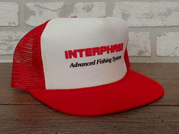 Vintage Interphase Advanced Fishing Systems Snapback Hat Cap Ball Cap -   Canada